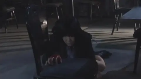 Brunettes Posing and Exiting Vehicle