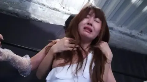 Asian Couple in Restraint and Intimacy Scene