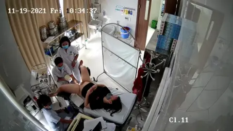 Real Hidden Camera in Gynecological Cabinet 24