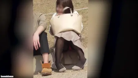 Outdoor Intimate Moments with Stockings