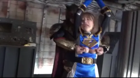 Asian Cosplayers Engage in Bondage and Restraint