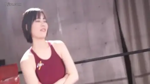 Asian Women Wrestling in Ring