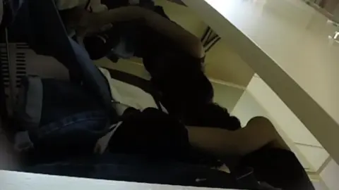 Blonde Masturbating in Bathroom POV