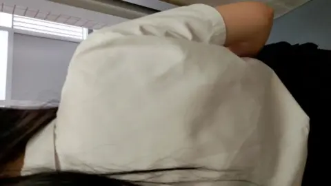 Lying Nude Woman Close-up