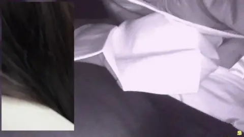 Asian Couple Masturbating on Public Transportation