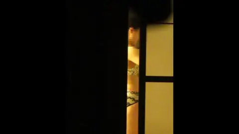 Asian Girl in Bedroom and Bathroom