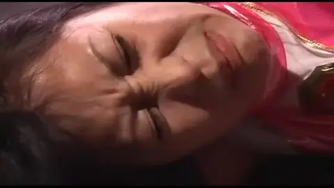 Asian Girl Fights in Dark Industrial Setting