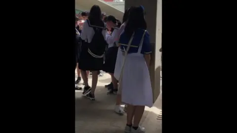 Asian Schoolgirls in Uniform