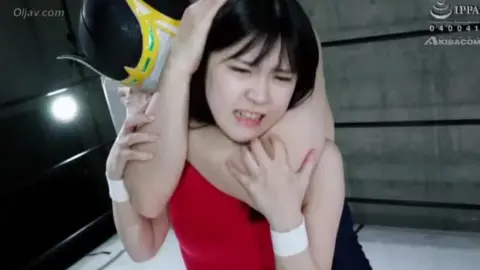 Masked Couple Engaged in Intimate Acts