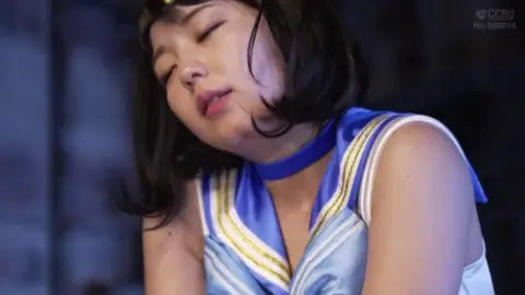 Sensual Woman in Provocative Positions