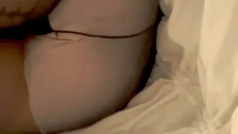 KFC – Black Stockings and Light Pink Panties Fuck