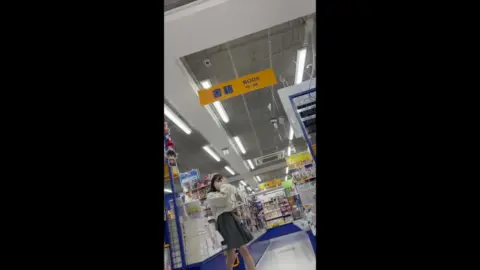 Asian Girls in Store Encounter