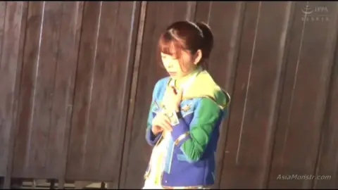 Asian Teen in Outdoor and Indoor Scenes