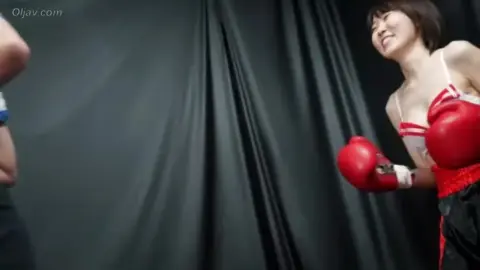 Asian Couple in Erotic Boxing and Intimate Moments