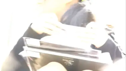 Slim Caucasian Brunette in Intimate Moments