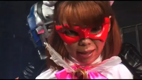 Asian Cosplay Duo Perform on Stage