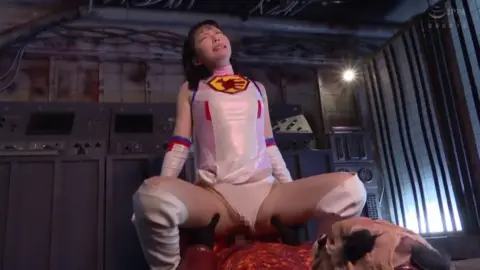 Asian Superheroine Industrial Sex Scene
