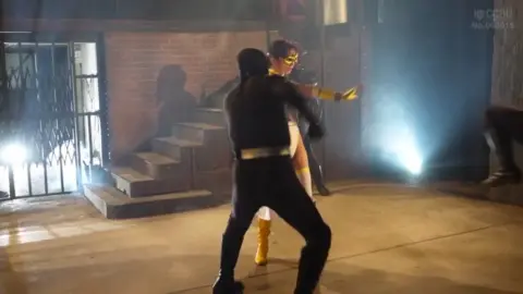 Asian Girls in Erotic Classroom and Dark Room Scenes