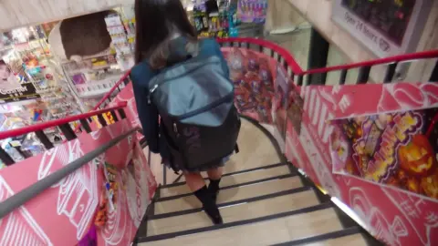 Asian Girl in Store