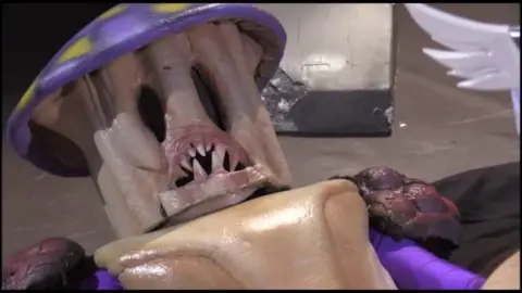 Couple in Costume Intimacy