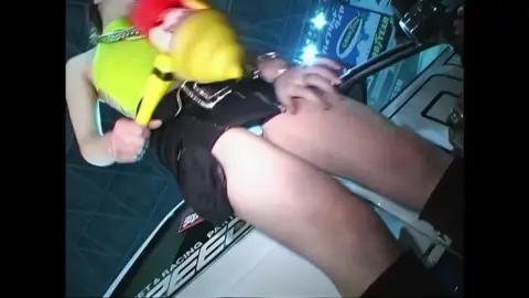 Asian Models at Motorcycle Event