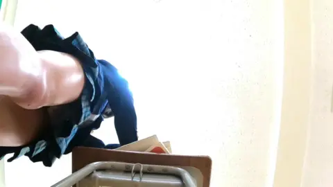 Caucasian Man Masturbating in Bedroom