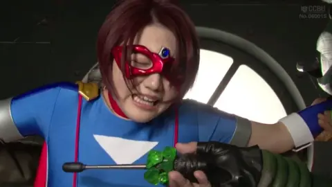 Asian Superhero Couple in Industrial Setting