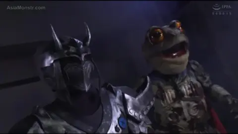 Asian Cosplay Bondage Scene with Costumed Men