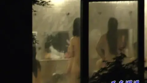 Asian Girls Showering Together