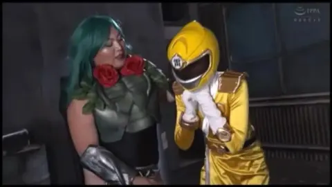 Asian Women in Cosplay Engage in Aggressive Poses