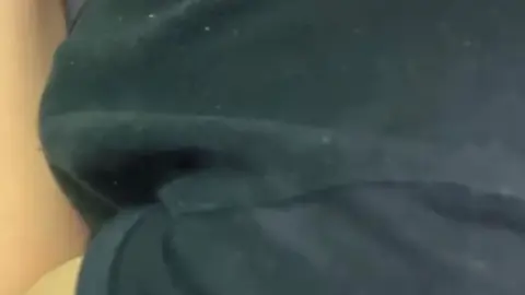 Bathroom POV Close-Up of Brunette