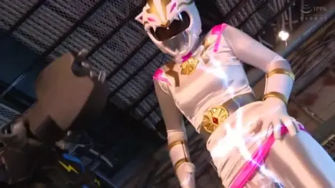 Asian Cosplay Bondage Scene