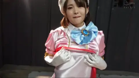 Asian Cosplay Lovers in Pink and White