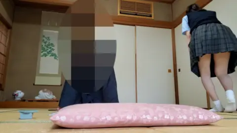 Asian Teens in Diapers in Traditional Japanese Room
