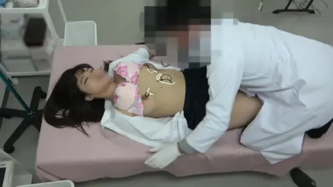 Asian Lesbians in Medical Office Exam