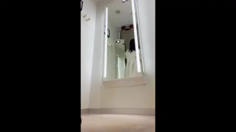 Blonde Teen Tries On Clothes POV