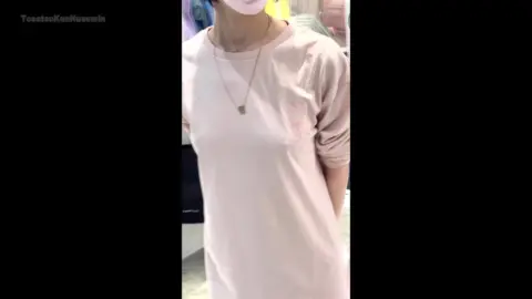 Sexy Woman Exposes Underwear