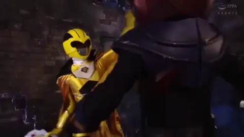 Asian Performer in Industrial Setting