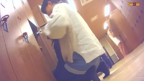 Asian Girls in Locker Room