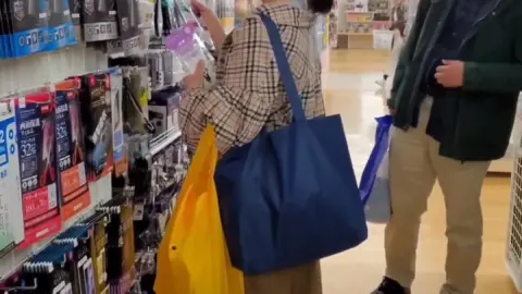 Asian Teen Schoolgirl Seduces in Shop