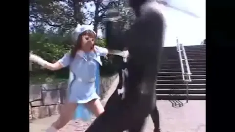 Asian Couple Outdoor Encounter Turns Intimate