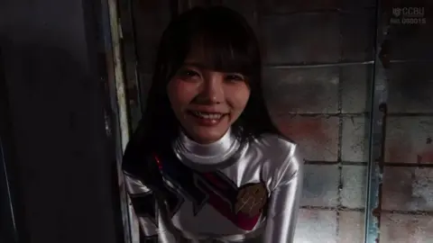 Asian Girl in Uniform and Costume