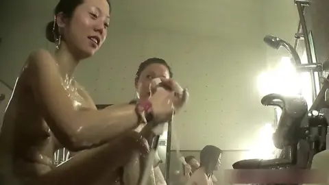 Asian Girls Shower Together