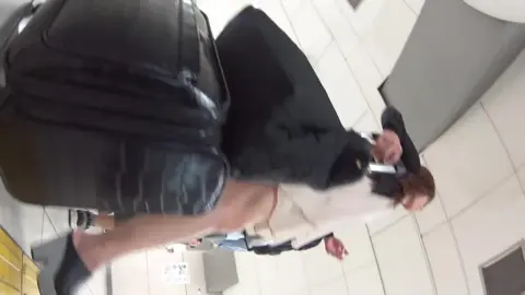 Asian Girls at Airport Encounter