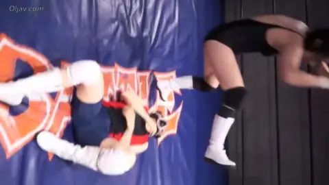 Asian Wrestlers in Action