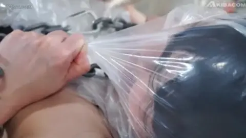 Asian Lesbians in Bondage Wrestling