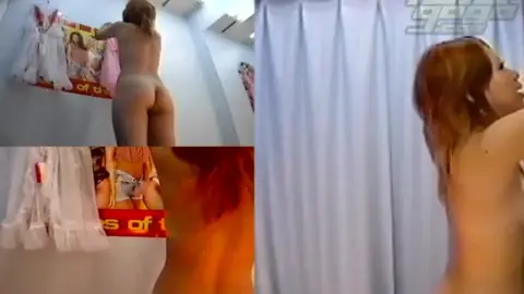 Asian Models Trying On Clothes