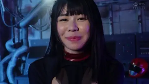 Asian Teen in Dungeon and Industrial Settings