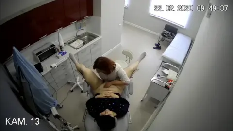 Gynecological Office 2: Lesbian Gynecological Exam