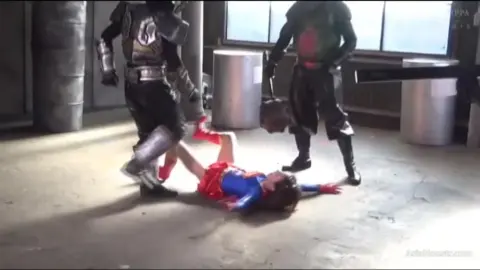 Asian Superheroines in Action